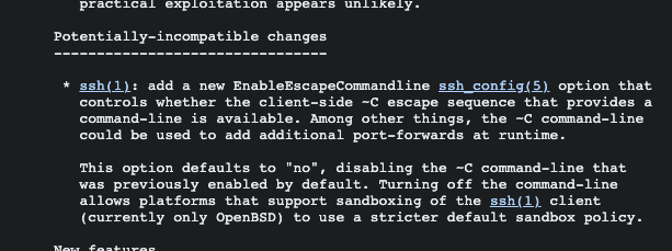Ventura Release Note