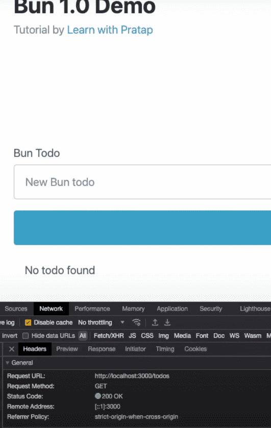 TODO app 4 - Bun, HTMX and Pico