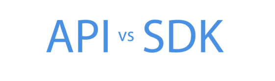 API vs SDK